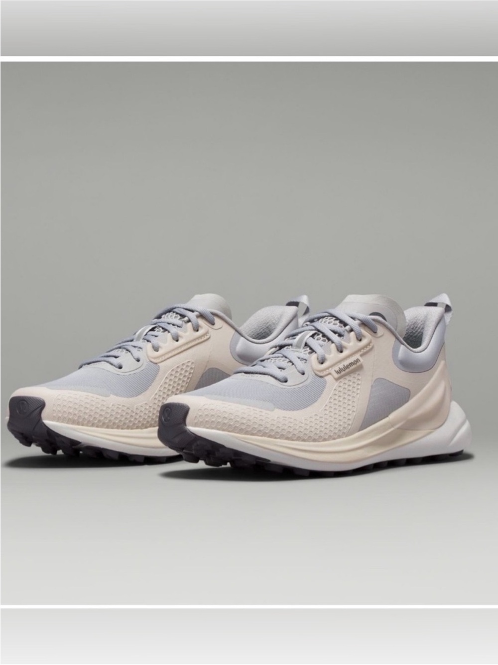 Lululemon BlissFeel trail Run SILD/BACY/VPOR womens running shoe Size 9